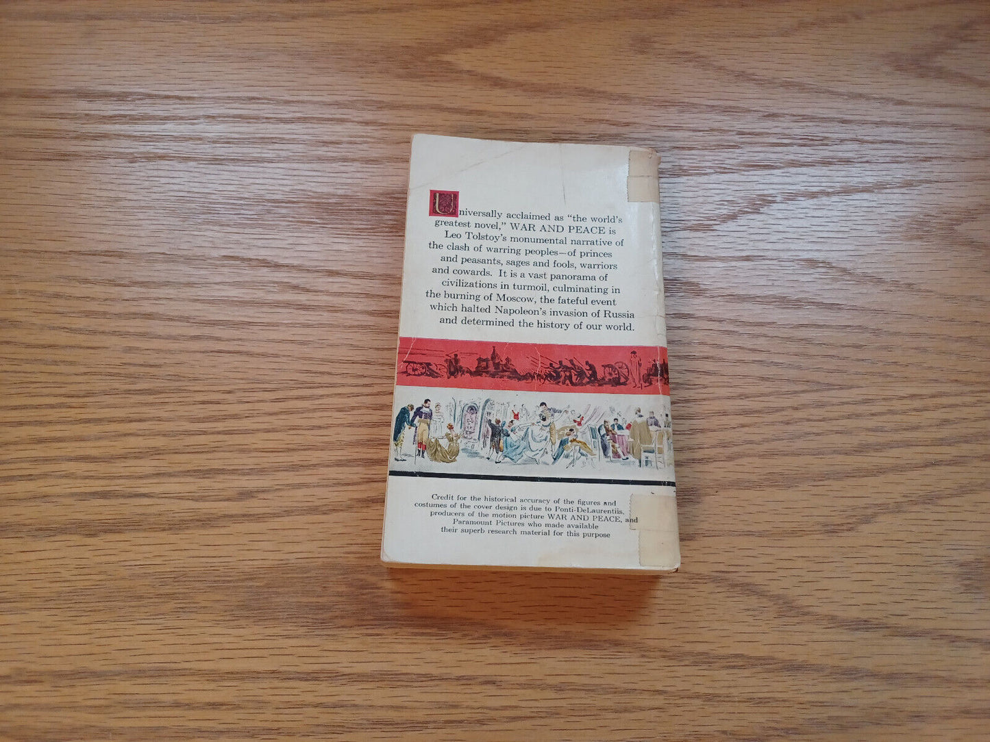 War And Peace Leo Tolstoy 1956 Bantam Books Paperback