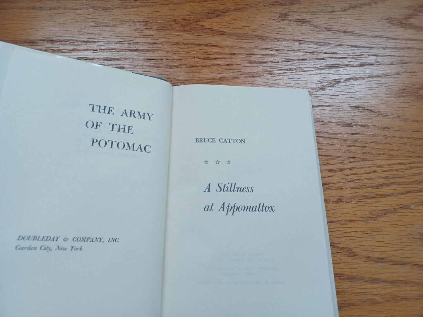 A Stillness At Appomattox By Bruce Catton 1953 Dust Jacket