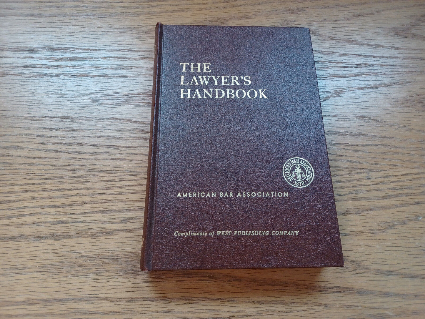 The Lawyers Handbook By American Bar Association 1962