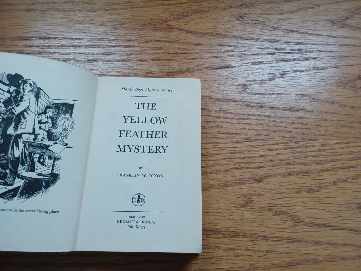 The Yellow Feather Mystery By Franklin W Dixon Hardy Boys 1953