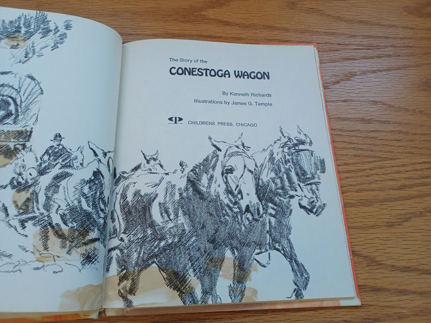 The Story Of Conestoga Wagon Kenneth Richards 1970