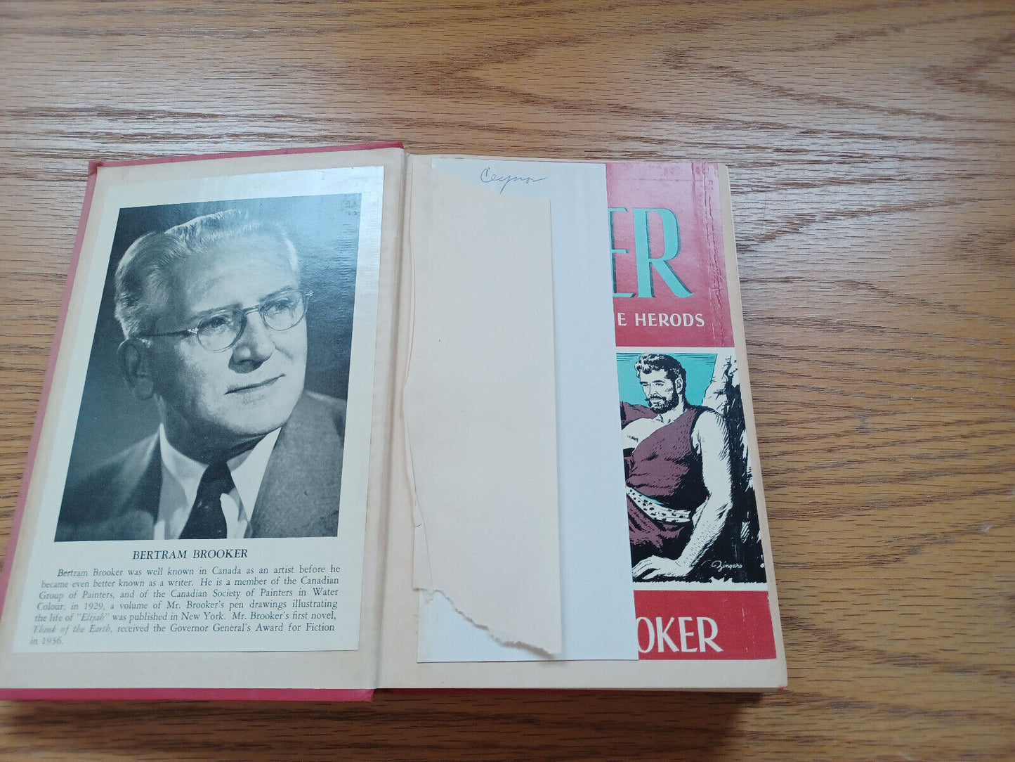 The Robber By Bertram Brooker 1949 First Edition