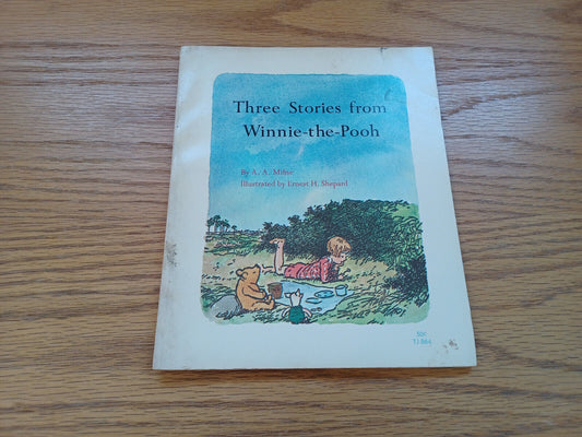 Three Stories From Winnie The Pooh A A Milne 1966 1St Printing