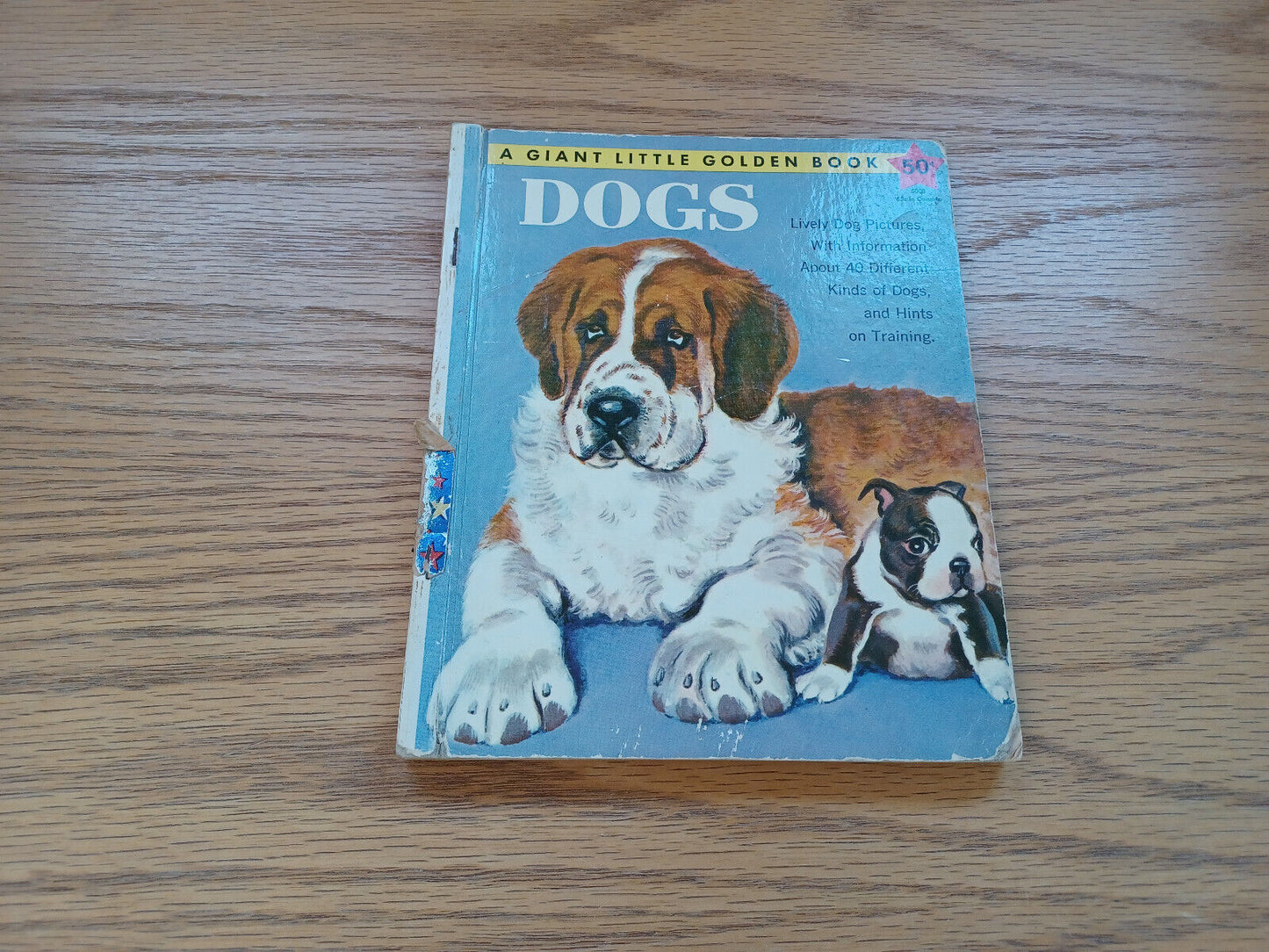 The Giant Little Golden Book Of Dogs Kathleen N Daly 1957 A