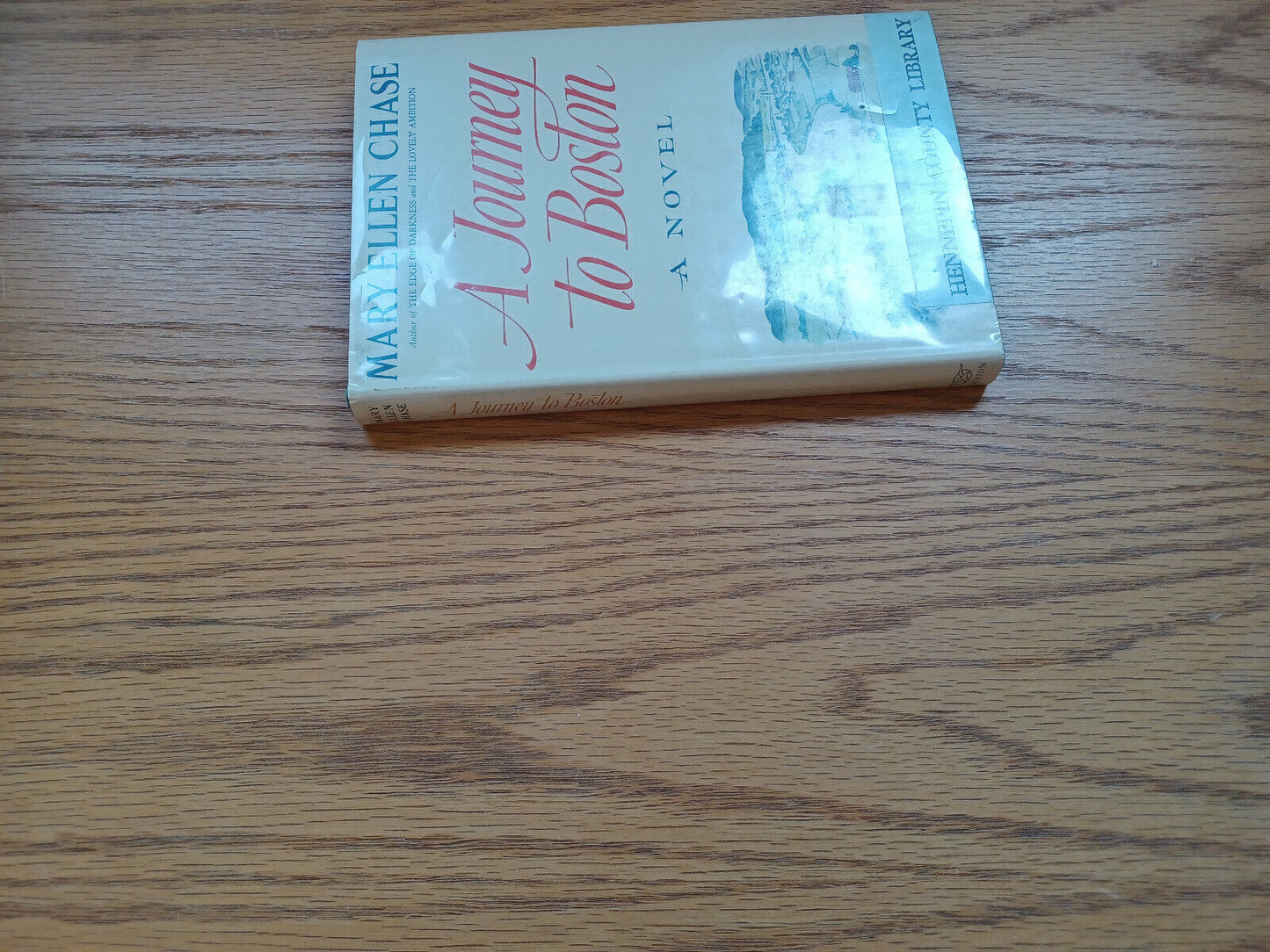 A Journey To Boston Mary Ellen Chase 1965 1St Ed Dust Jacket