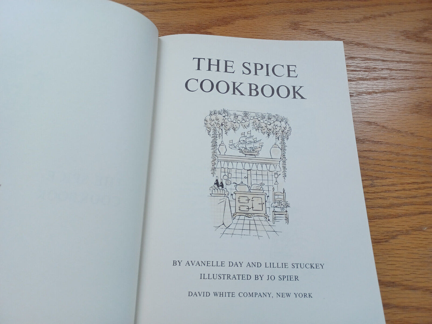 The Spice Cookbook By Avenelle Day 1964 Dust Jacket