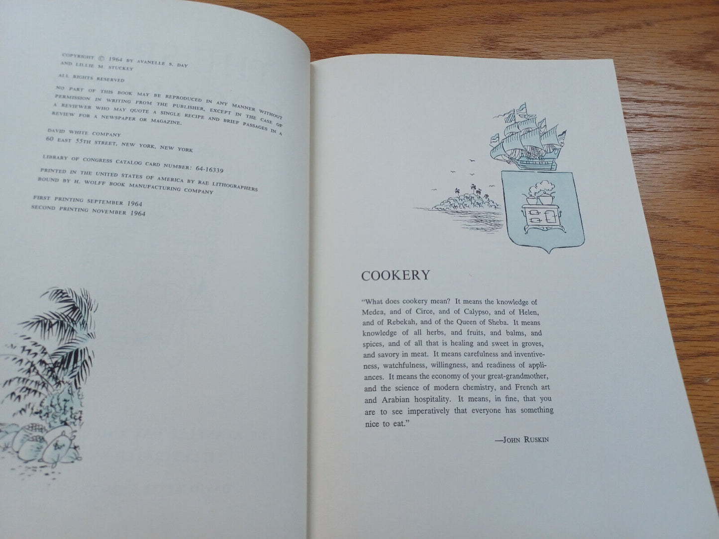 The Spice Cookbook By Avenelle Day 1964 Dust Jacket