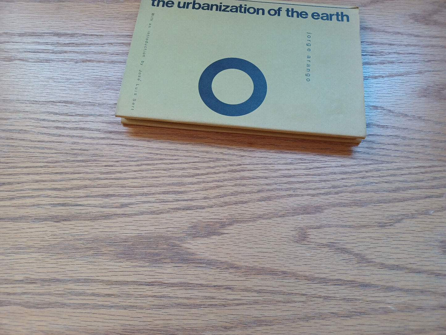 The Urbanization Of The Earth By Jorge Arango 1970 Dust Jacket