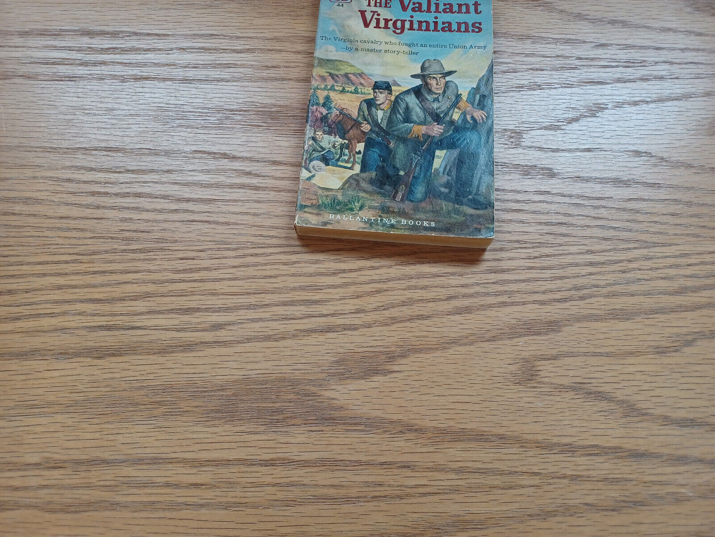 The Valiant Virginians James Warner Bellah 1953 Ballantine Books Paperback