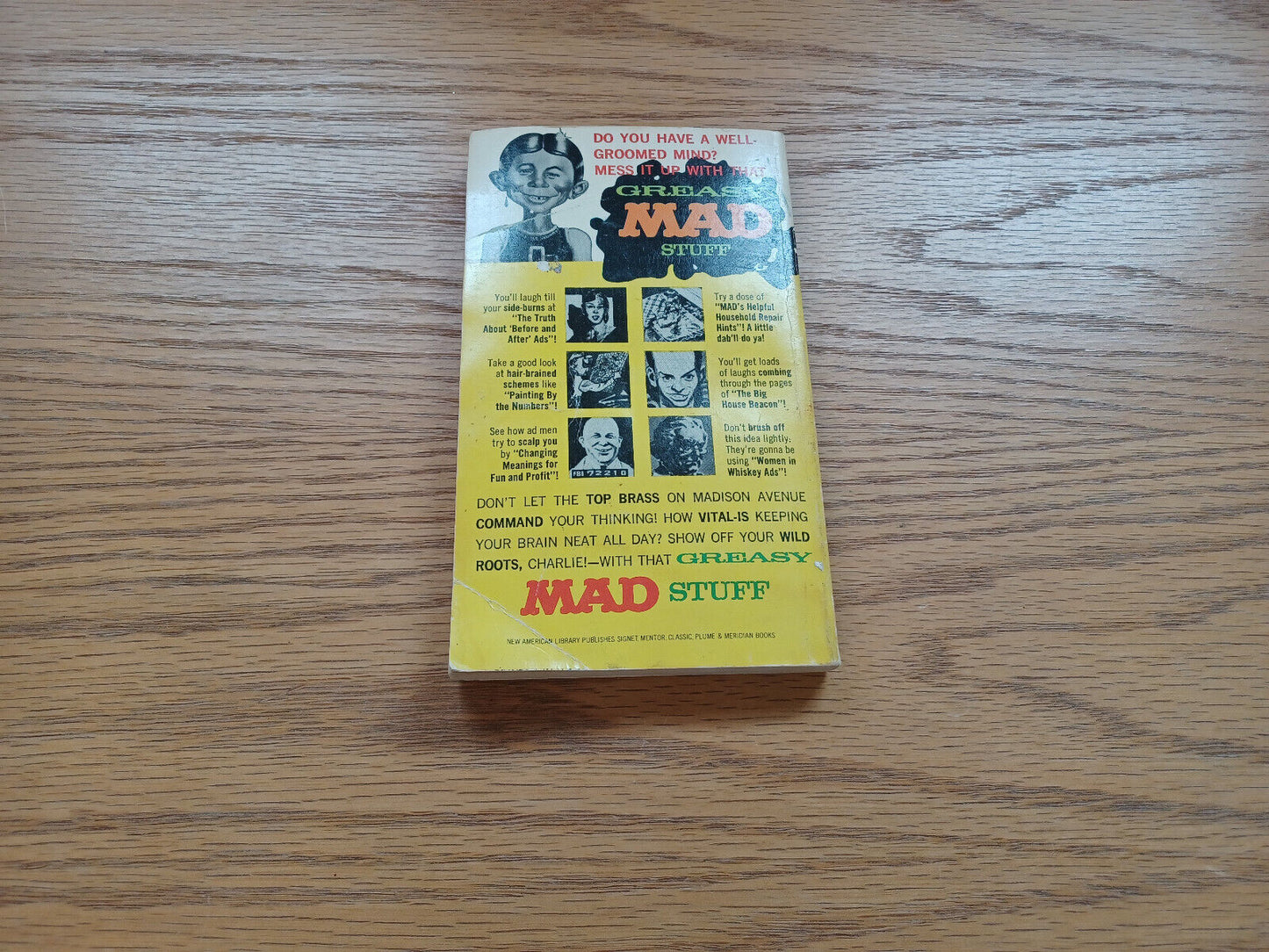 We're Still Using That Greasy Mad Stuff 1963 Albert B Feldstein New American Lib