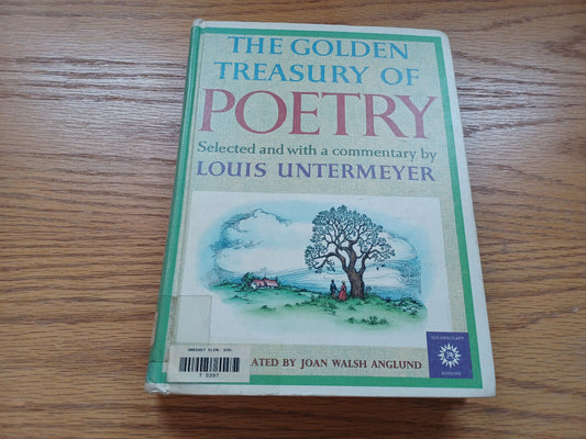 The Golden Treasury Of Poetry By Lewis Untermeyer 1968 Golden Press