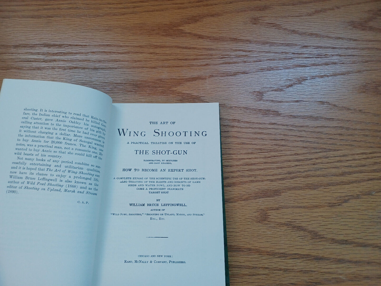 Abercrombie And Fitch Library The Art Of Wingshooting William Leffingwell 1967