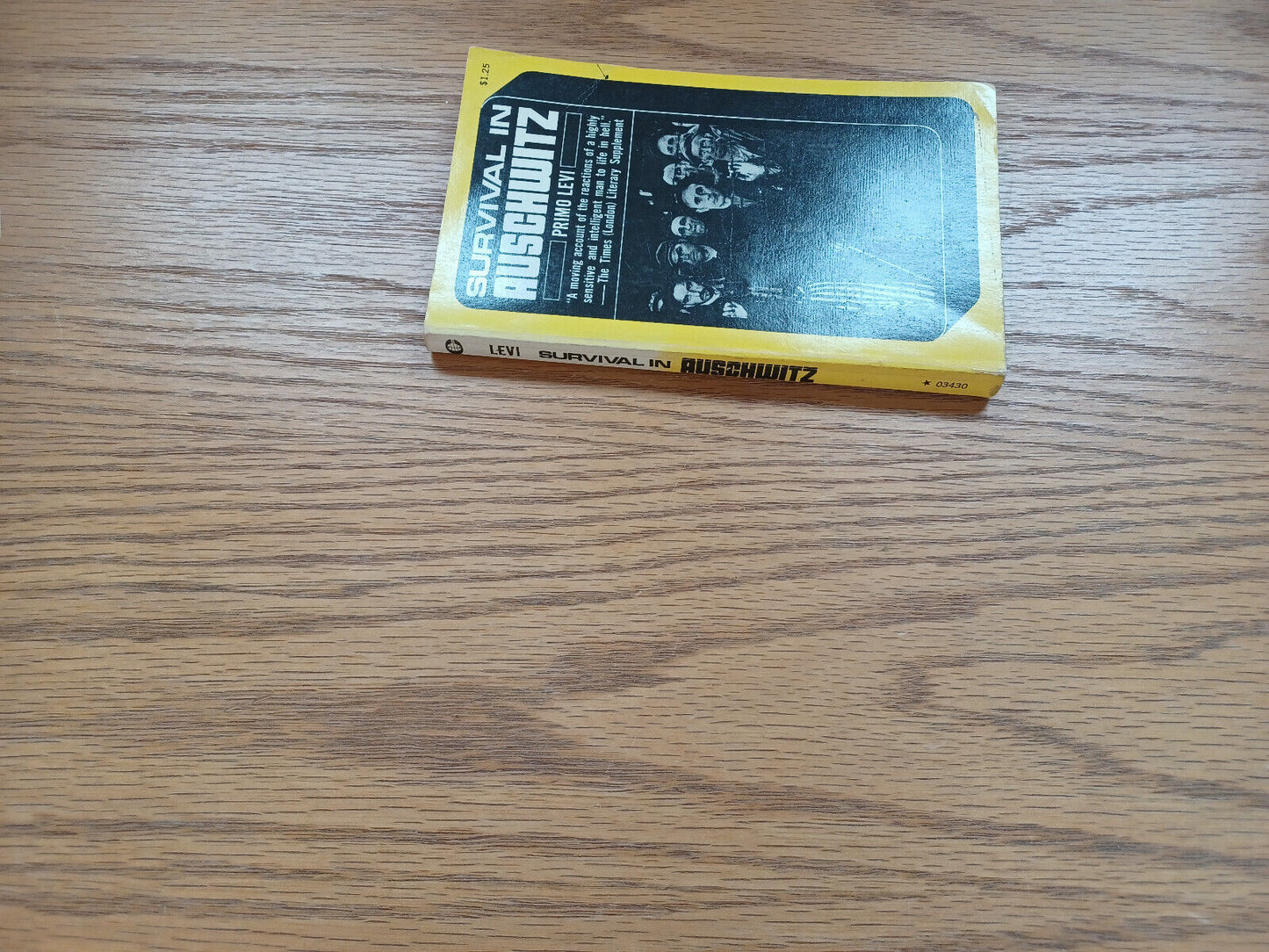 Survival Of Auschwitz Primo Levi 1971