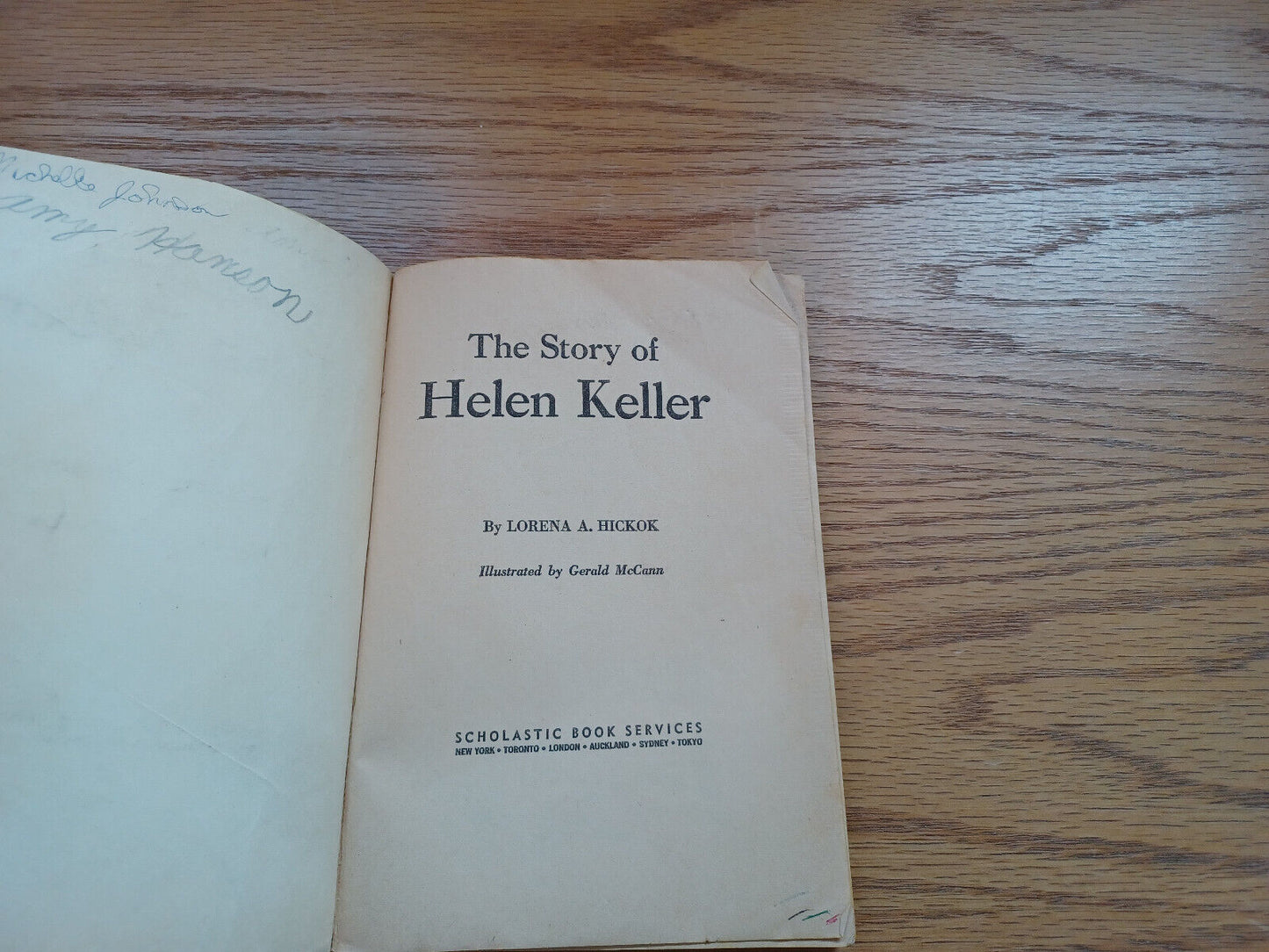 The Story Of Helen Keller Lorena A Hickok 1972