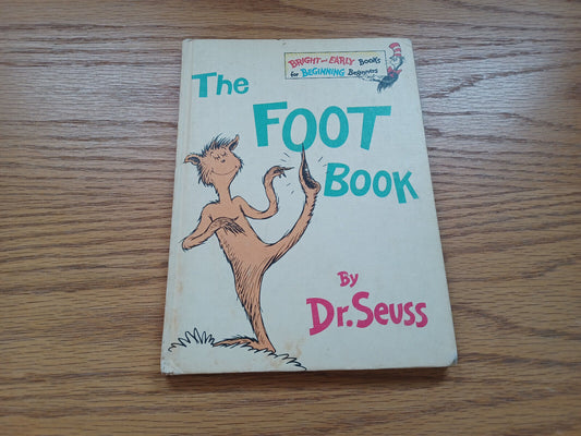 The Foot Book By Dr Seuss 1968