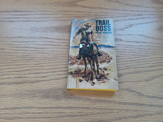 Trail Boss By Peter Dawson 1967