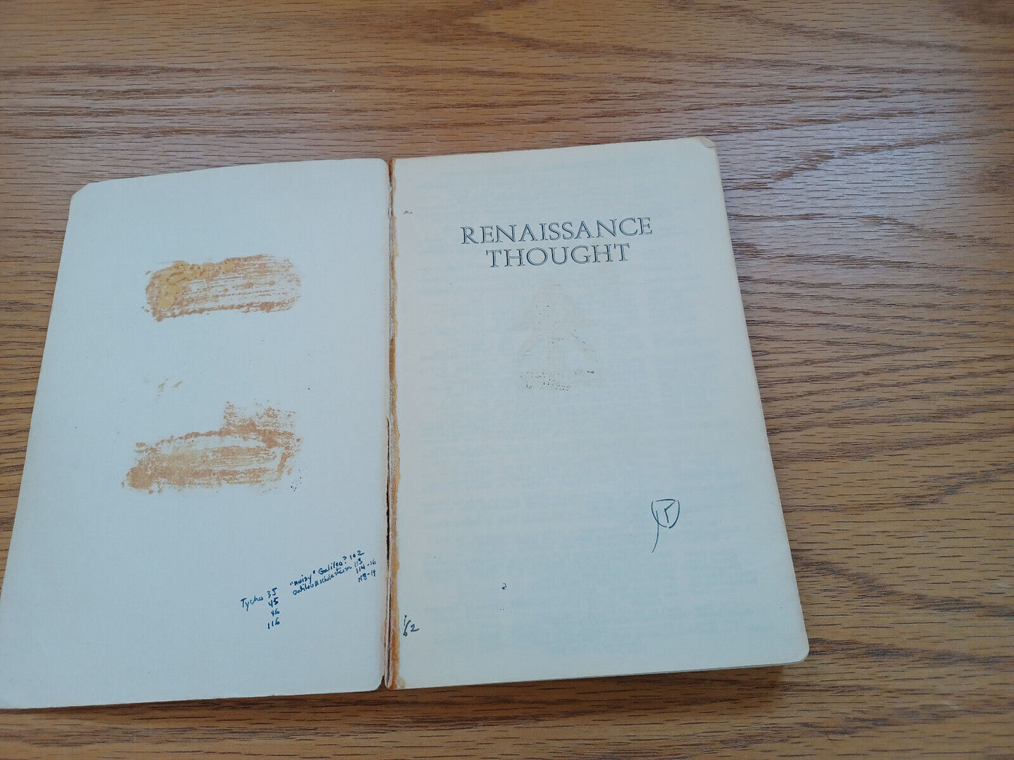 Renaissance Thought The Classic Scholastic And Humanistic Strains 1961