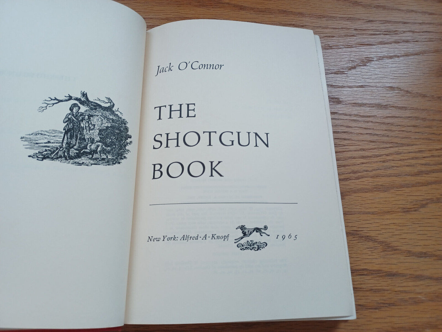 The Shotgun Book By Jack O'Connor 1965