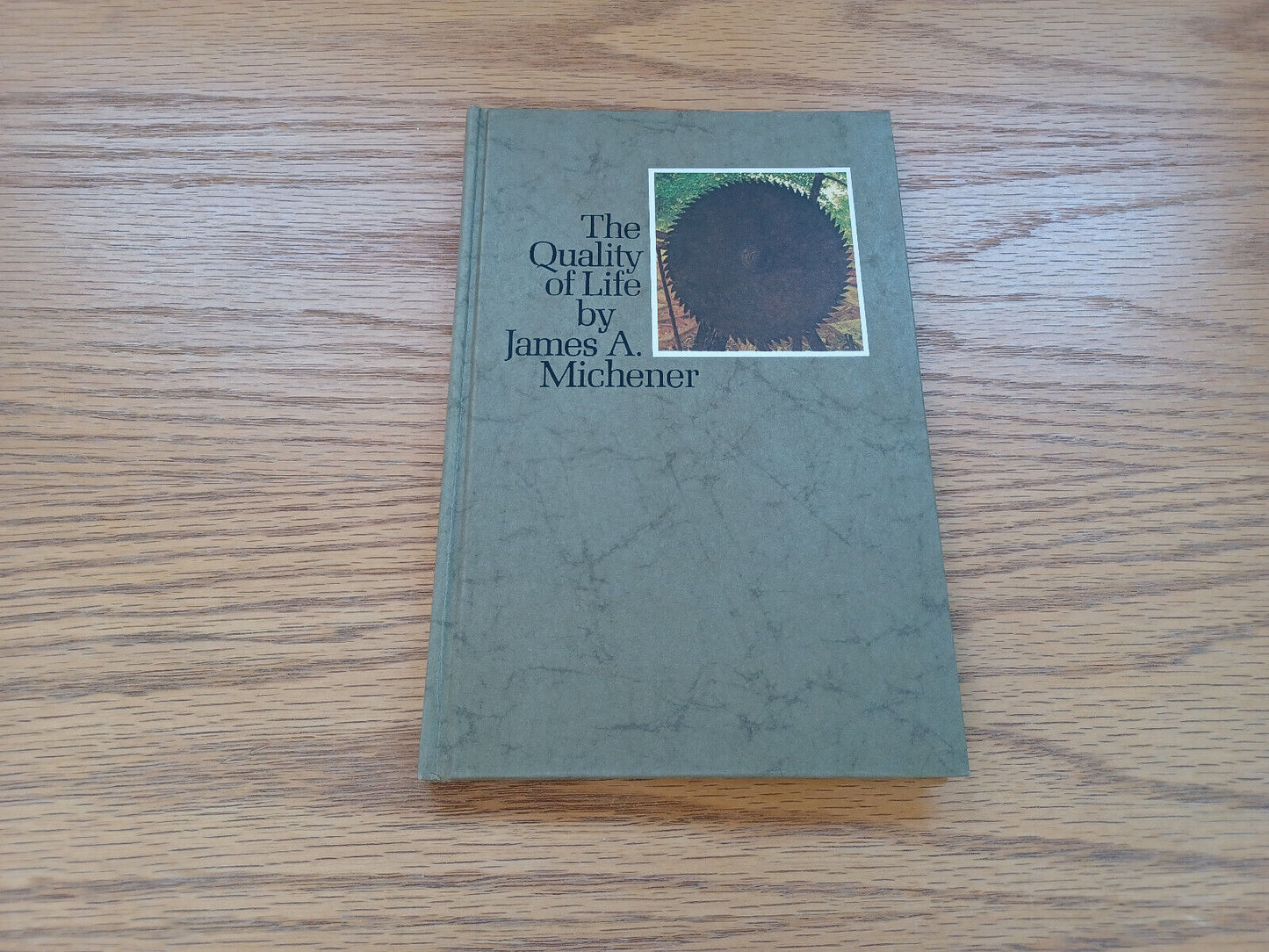 The Quality Of Life James A Michener 1970 Slipcase