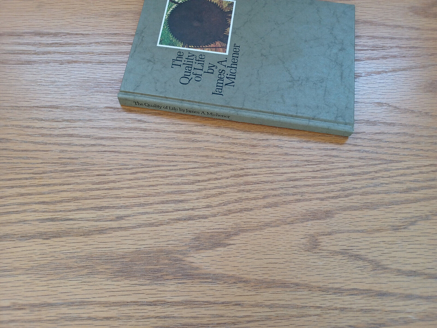 The Quality Of Life James A Michener 1970 Slipcase