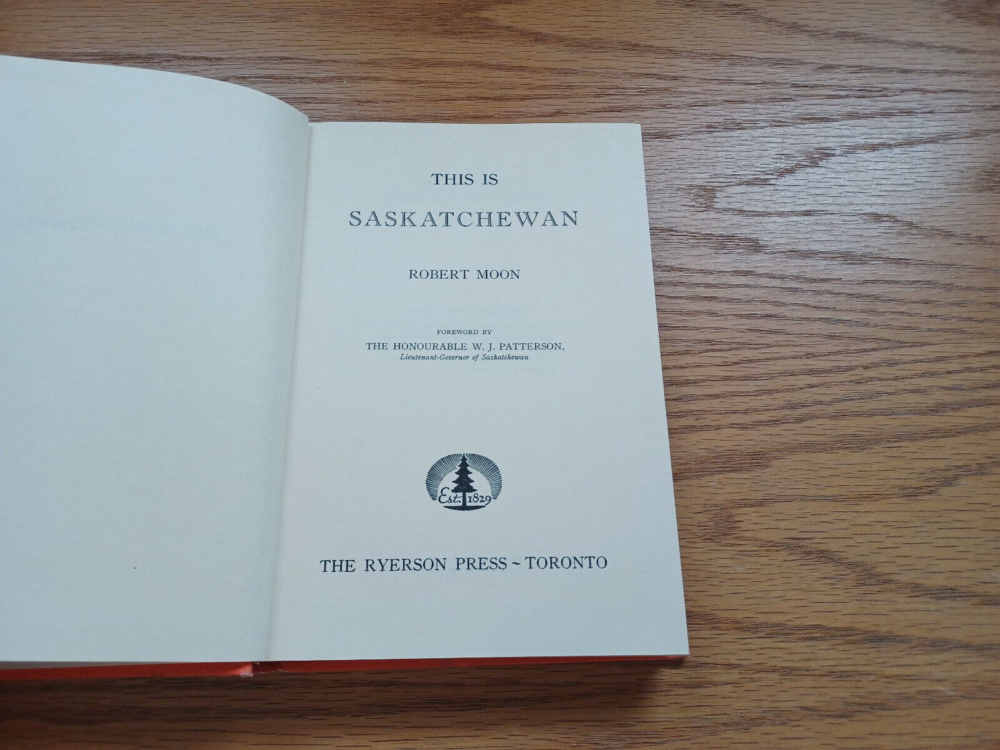 This Is Saskatchewan By Robert Moon 1953