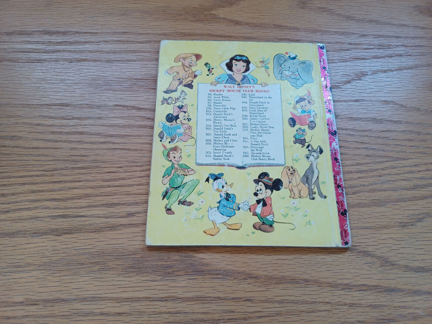 Walt Disney'S Mickey Mouse Annie North Bedford 1956 A