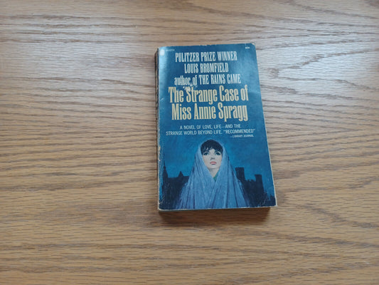 The Strange Case Of Miss Annie Spragg Louis Bromfield 1956 Popular Library