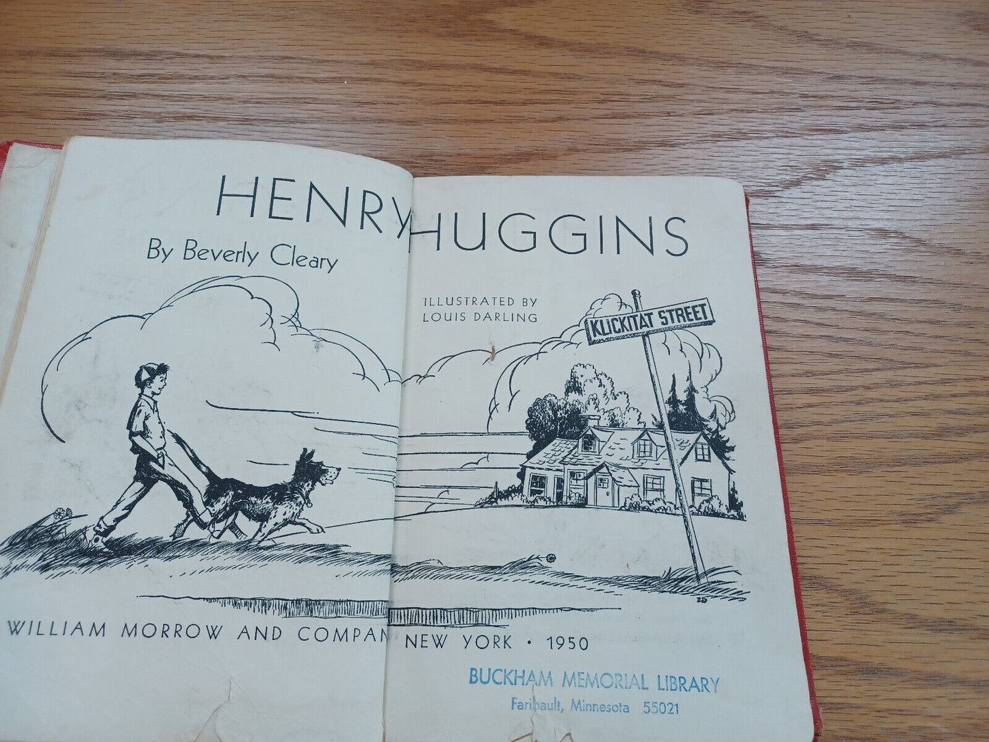 Henry Huggins Beverly Cleary 1966 Hardcover