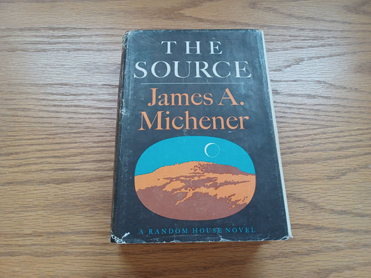 The Source By James Michener  1965 Dust Jacket