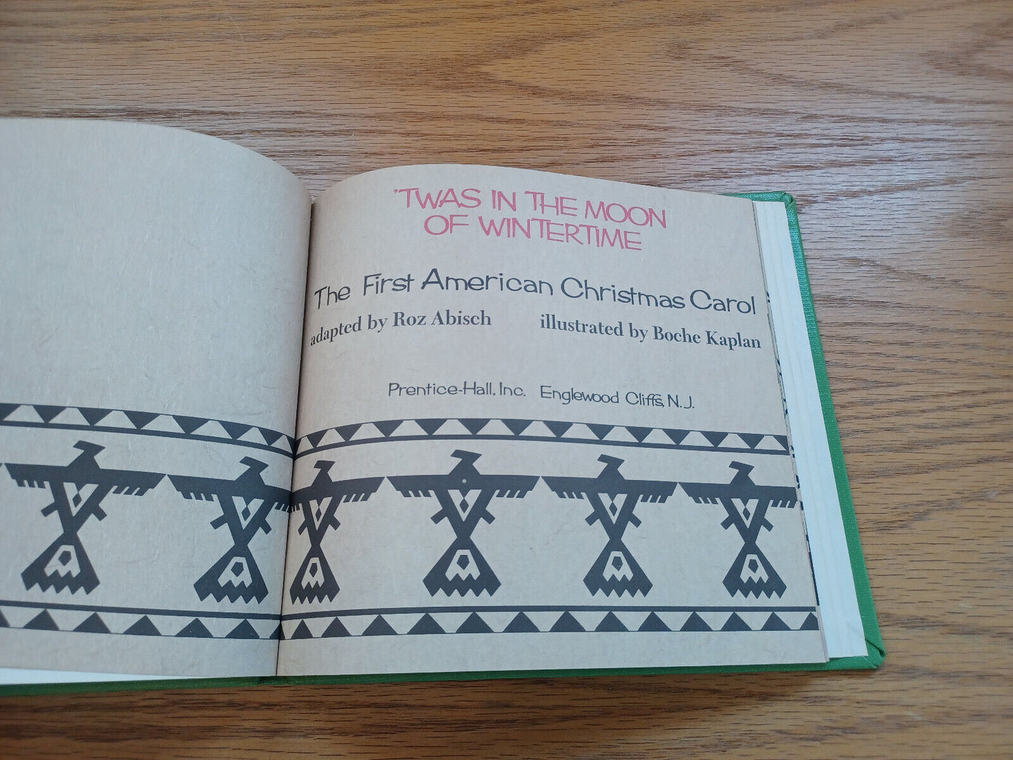 Twas In The Moon Of Winter Time The First American Christmas Carol 1970