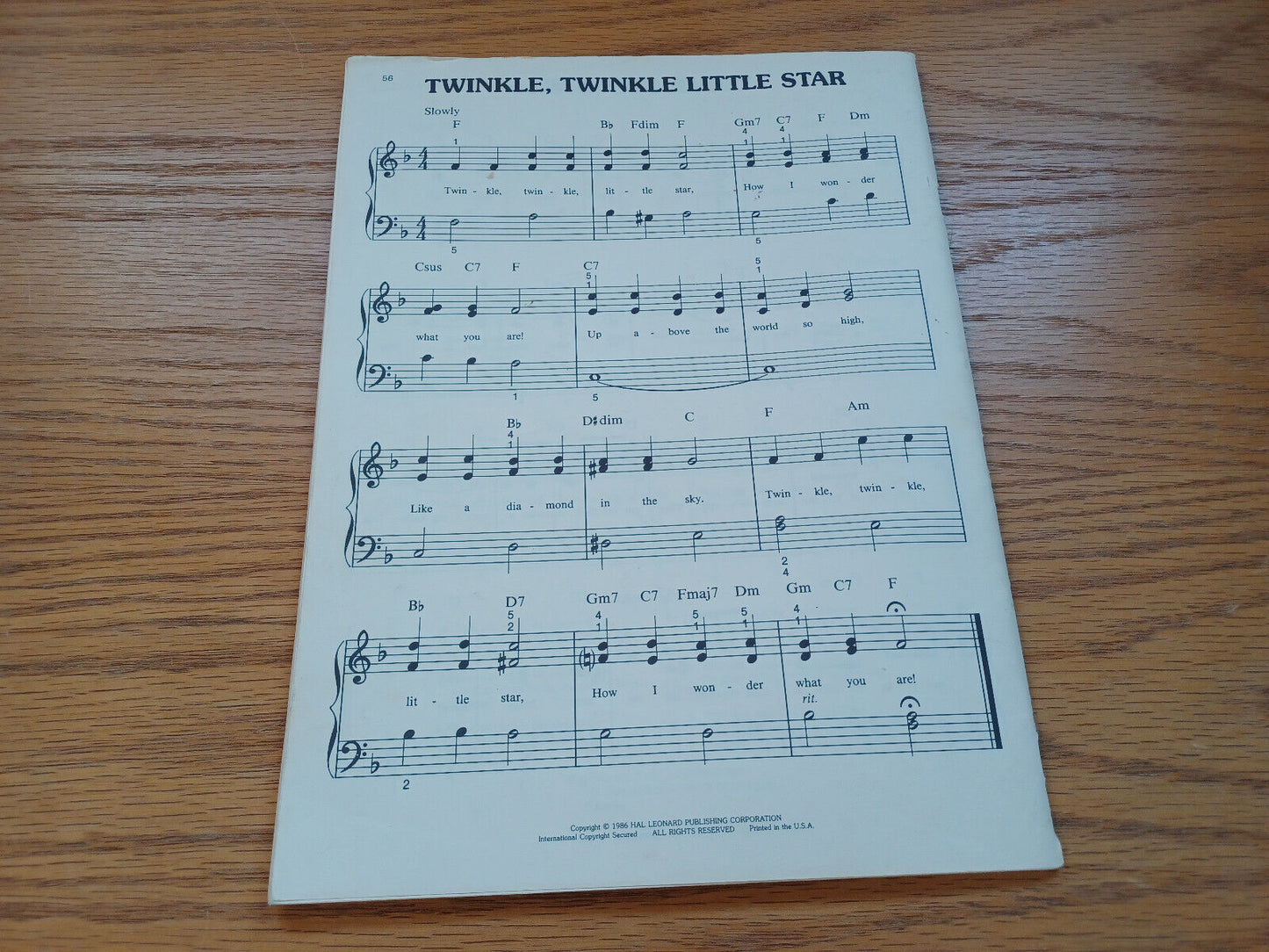 Big Note Favorite Children'S Songs Easy Piano Bill Boyd 1986