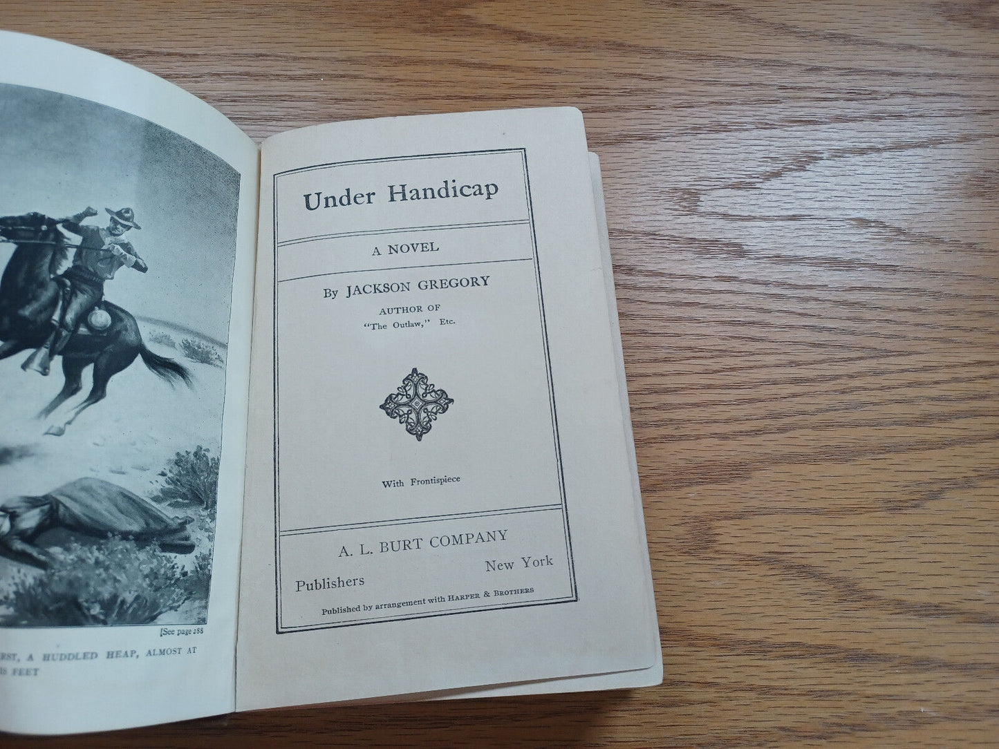 Under Handicap Jackson Gregory 1914