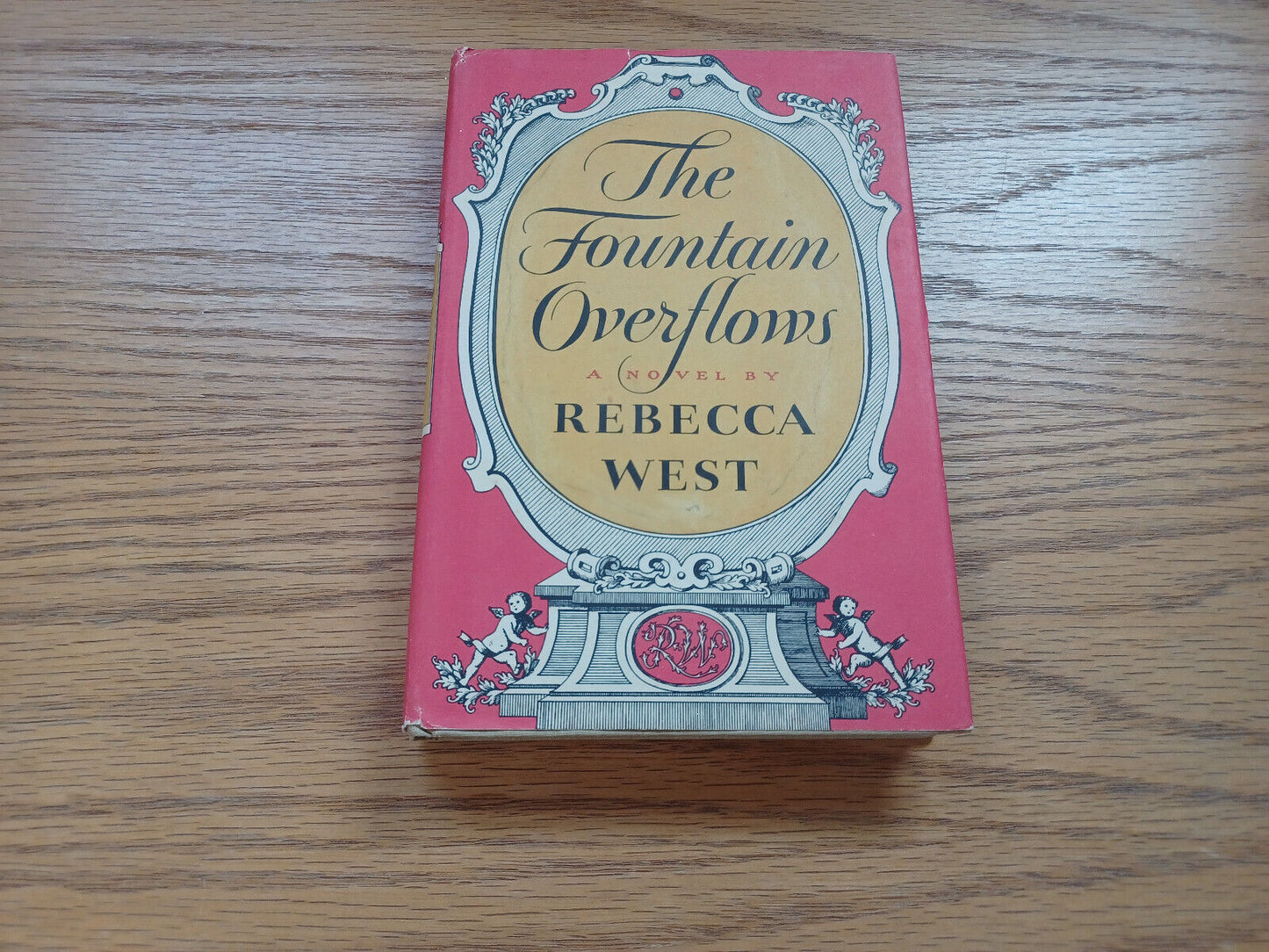 The Fountain Overflows By Rebecca West 1956 Dust Jacket