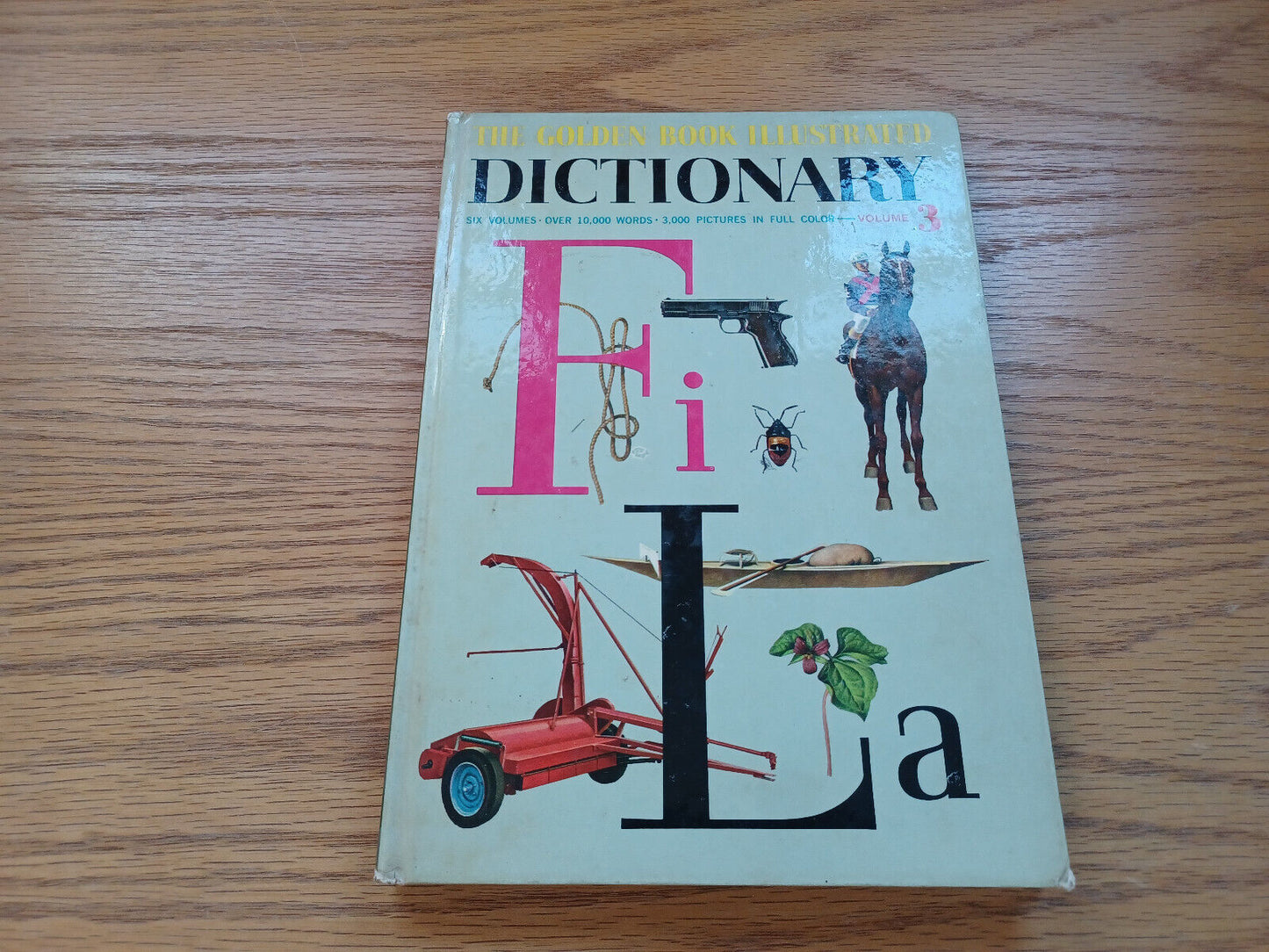 The Golden Book Illustrated Dictionary Volume 3 1961