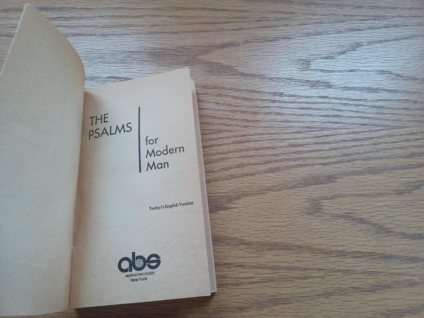 The Psalms For Modern Man 1970