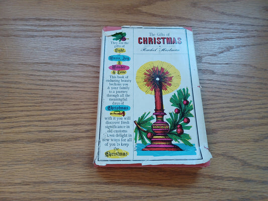 The Gifts Of Christmas Rachel Hartman 1962 Dust Jacket