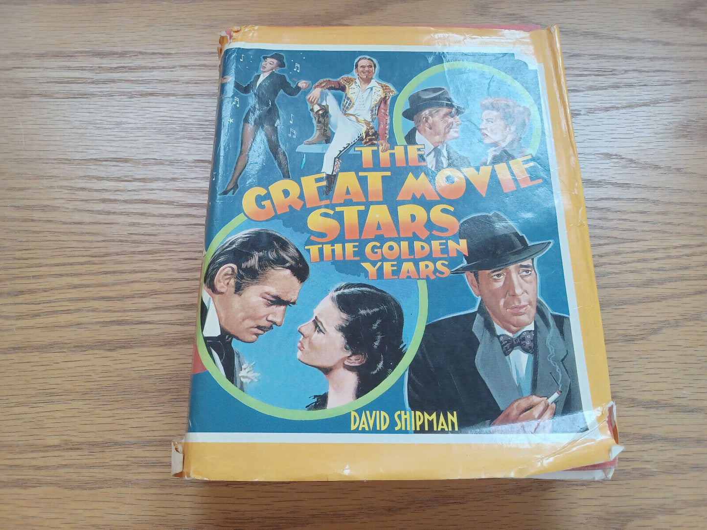 The Great Movie Stars Of The Golden Years By David Shipman 1970 Dust Jacket