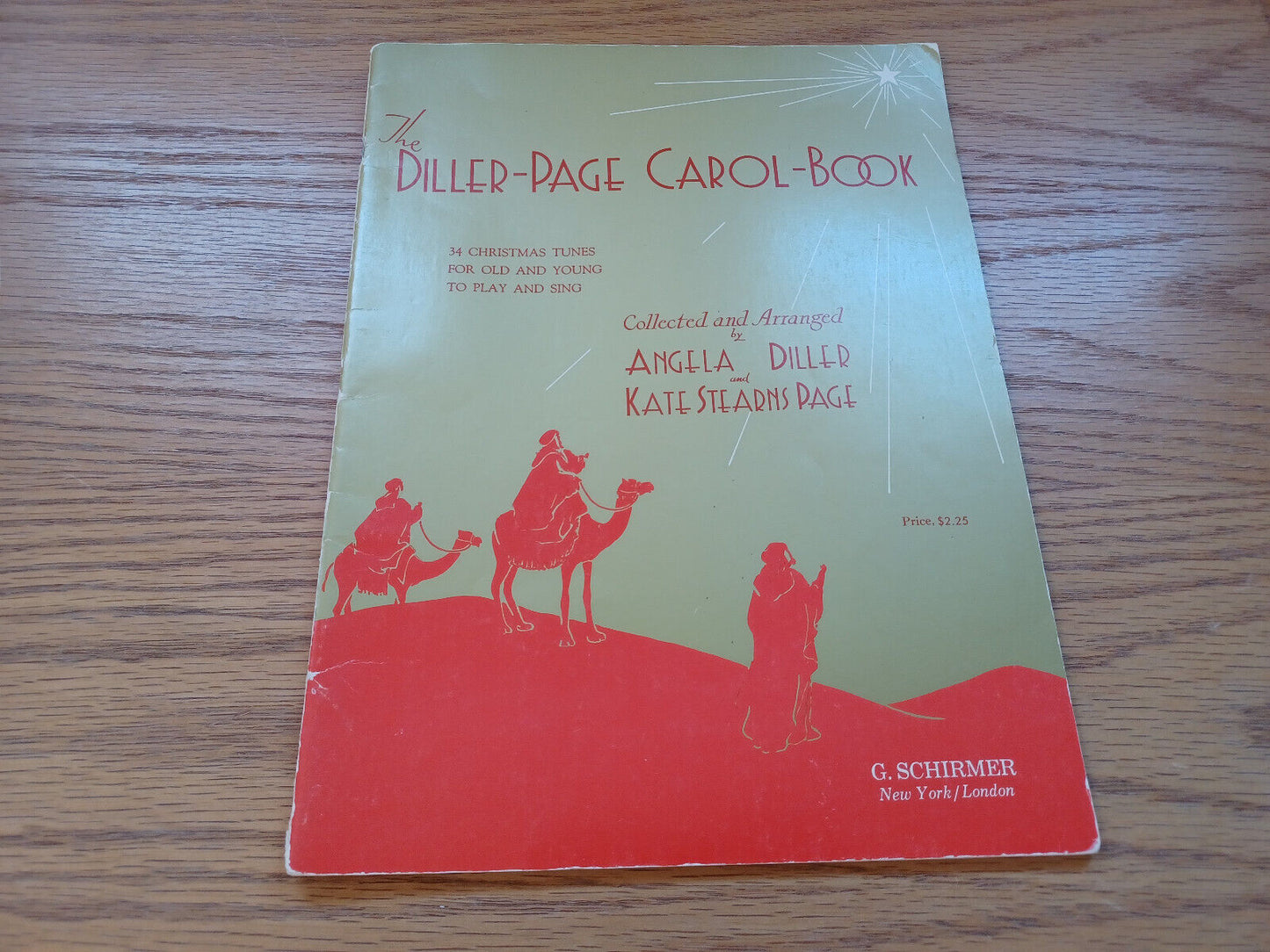 The Diller Page Carol Book Angela Diller Kate Stearns Page 1935