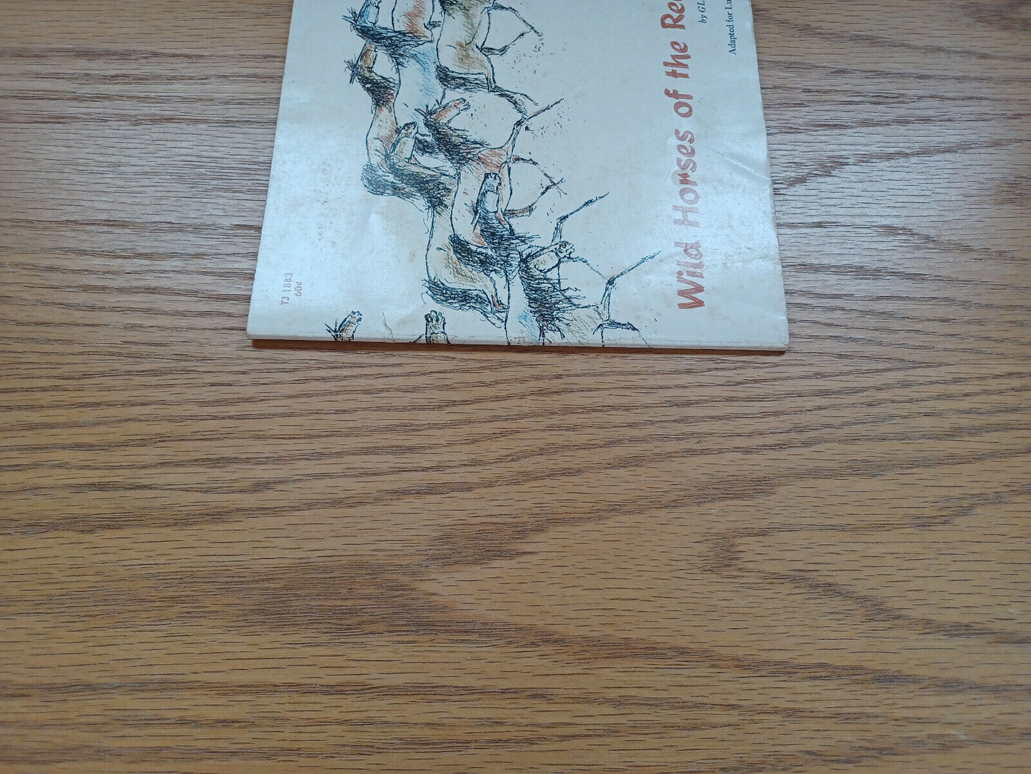 Wild Horses Of The Red Desert By Glenn Rounds 1971 First Edition