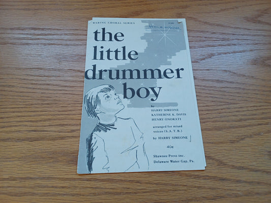 The Little Drummer Boy Harry Simeone Waring Choral Series