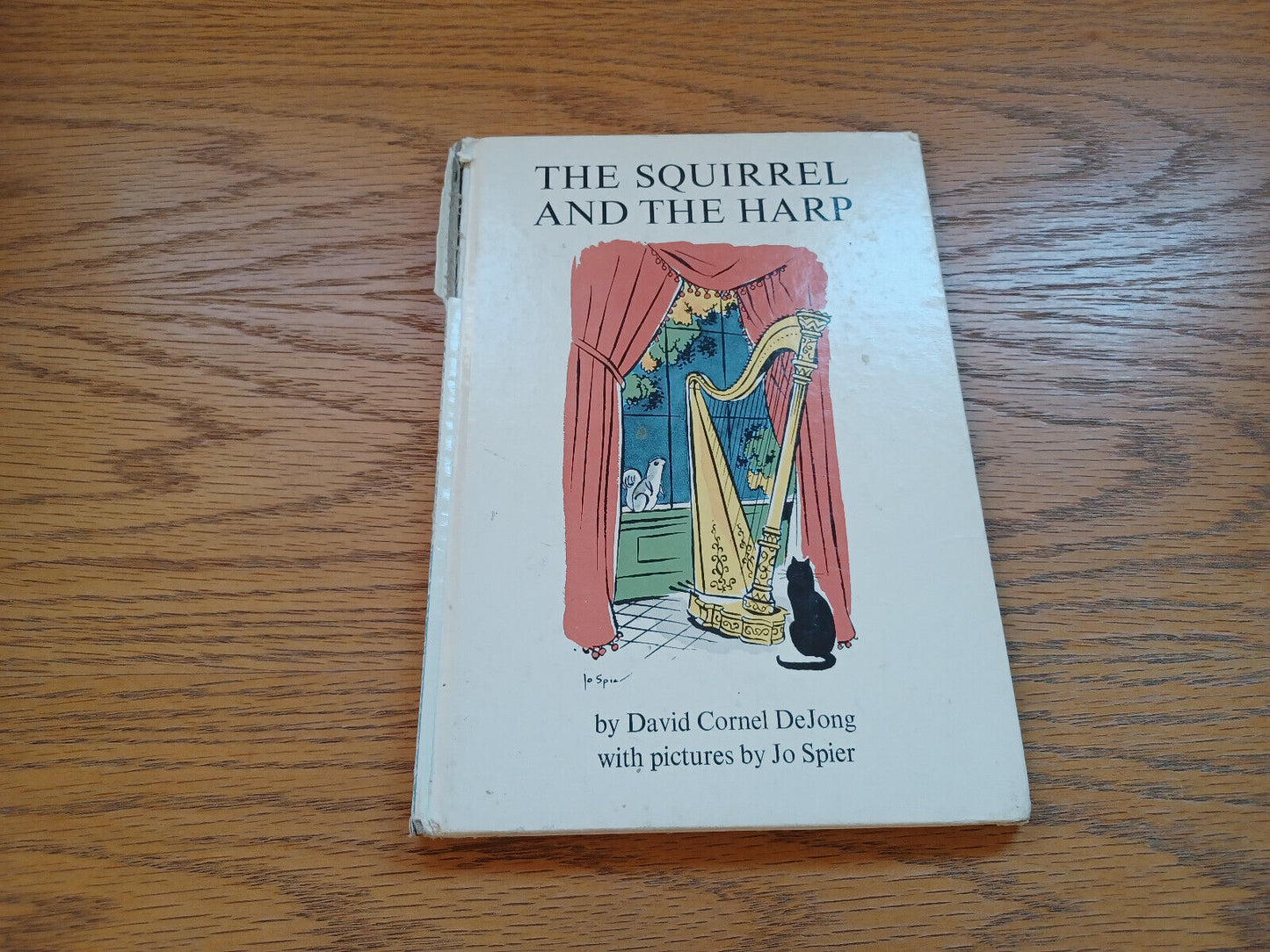 The Squirrel And The Harp David Cornel De Jong 1966 1St Printing