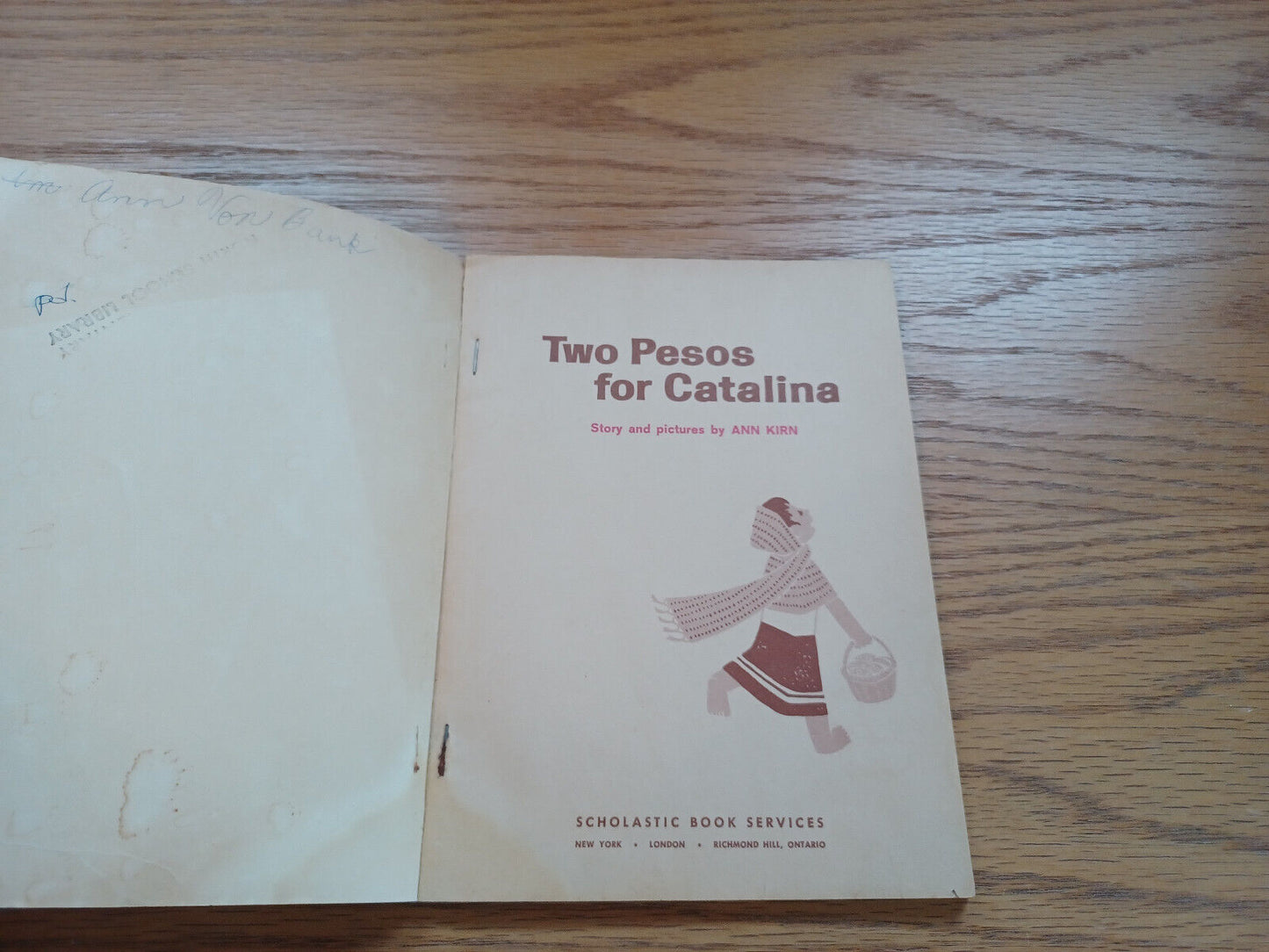 Two Pesos For Catalina By Ann Kirn 1967