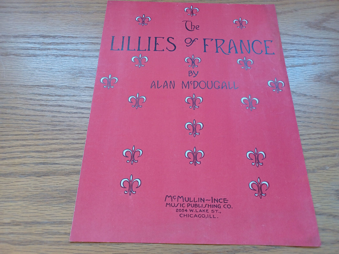 The Lillies Of France Alan Mcdougall 1918