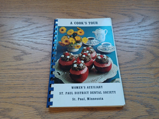 A Cook'S Tour Women'S Auxiliary St Paul District Dental Society 1976