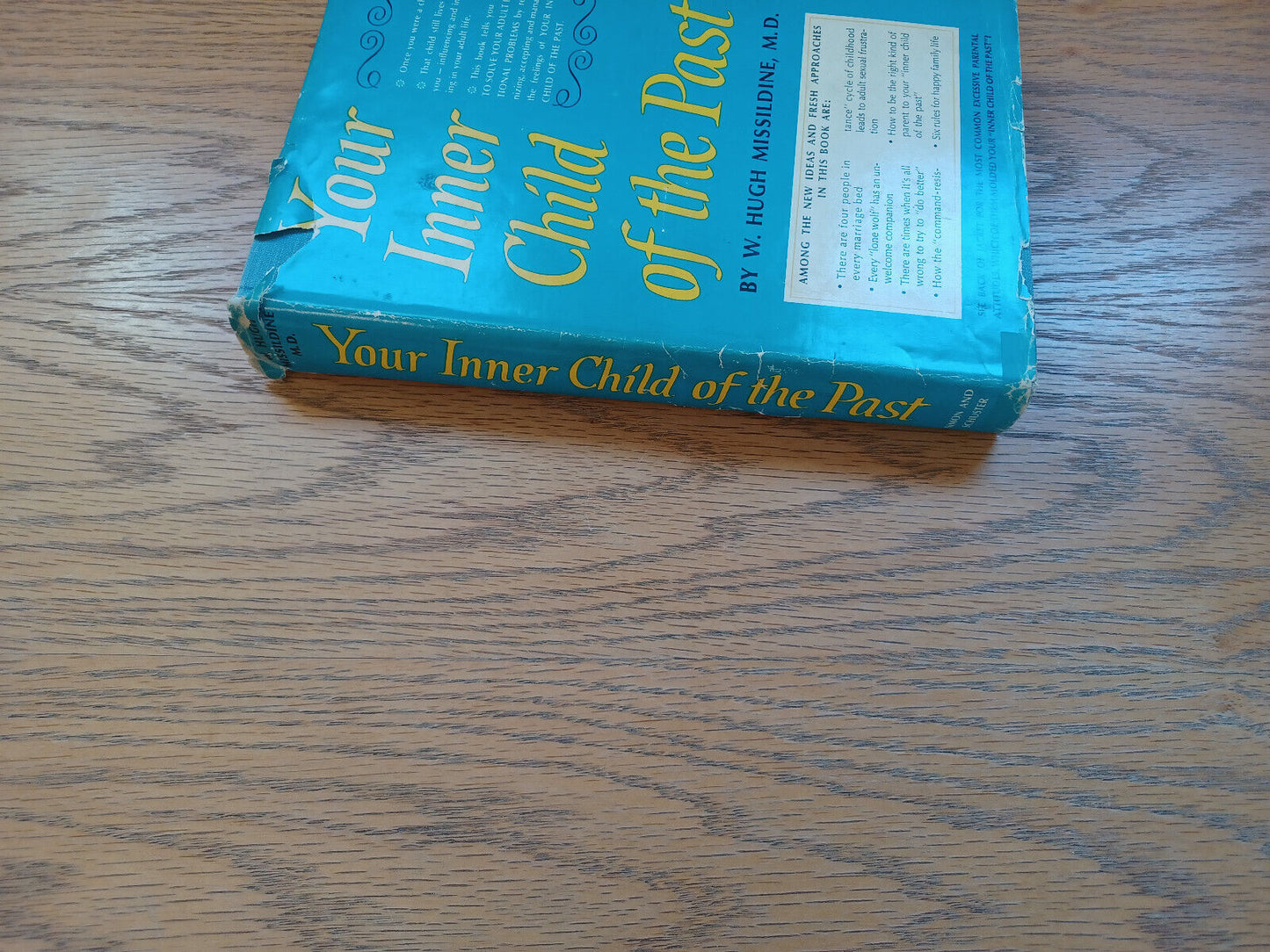 Your Inner Child Of The Past W Hugh Missildine 1963 Dust Jacket