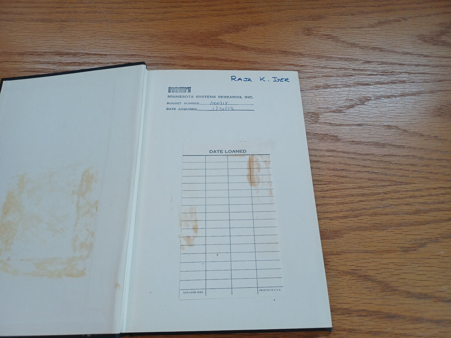 Applications Of Decision Tables A Reader By Herman Mcdaniel 1970