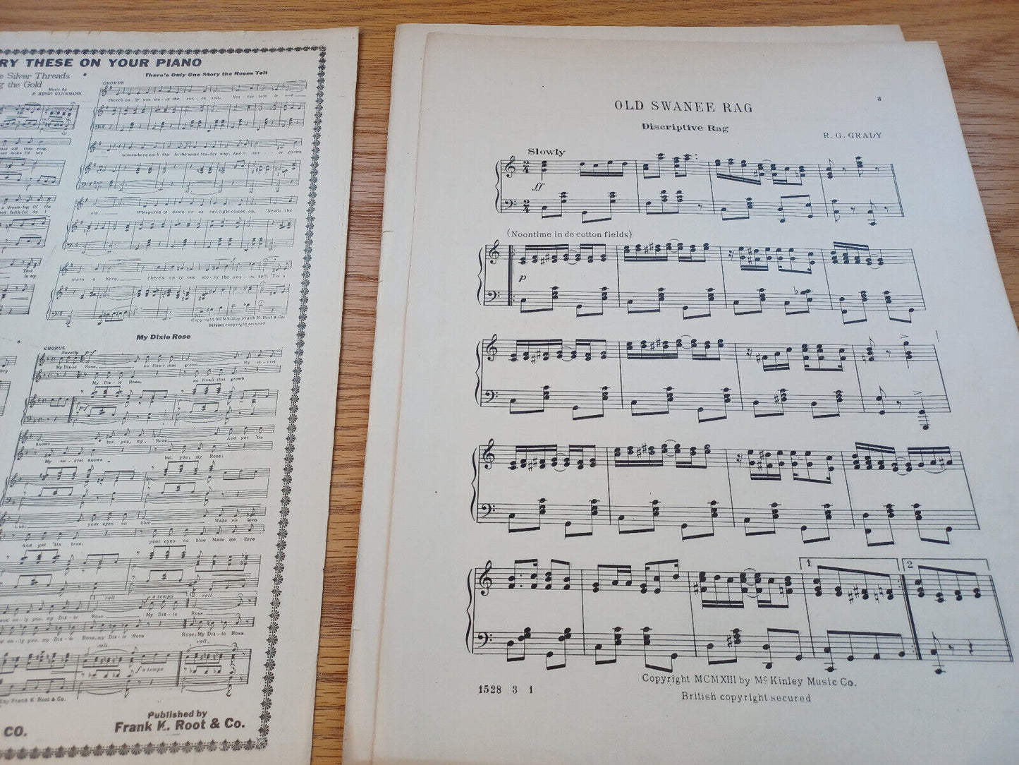 Old Swanee Rag R G Grady 1913