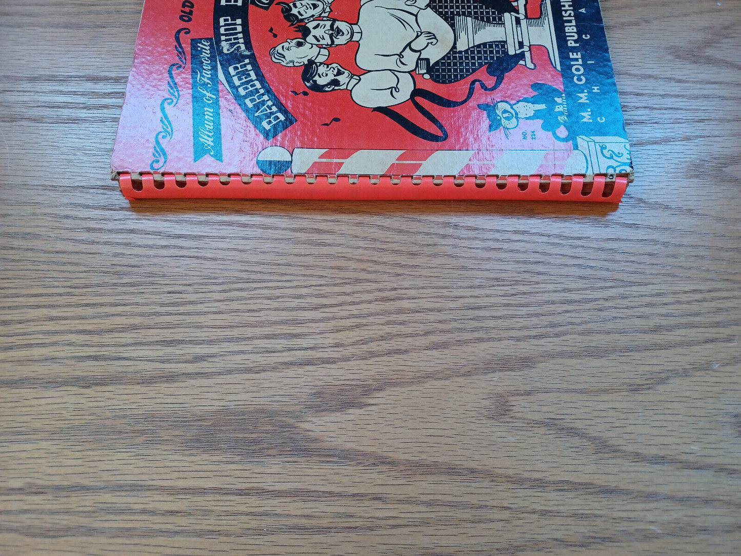 Album Of Favorite Barber Shop Ballads Cole Edition 1944