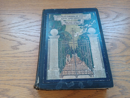 A Child'S Garden Of Verses Robert Louis Stevenson 1905 Illustrated