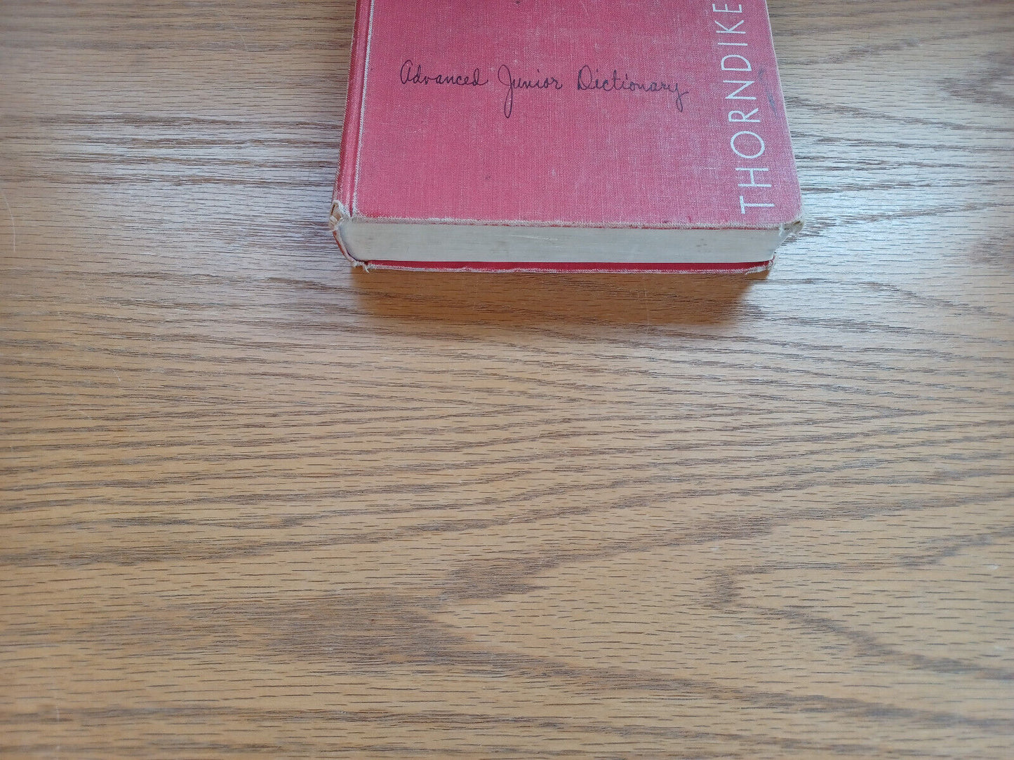 Thorndike Barnhart Advanced Junior Dictionary Fourth Edition El Thorndike 1968